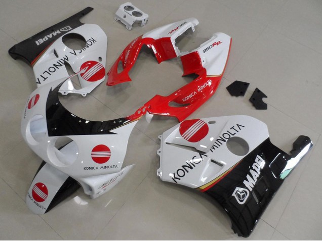 Aftermarket 1991-1998 Red Konica Honda CBR250RR MC22 Motorcycle Fairing