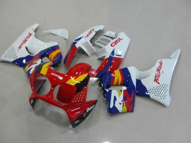 Custom 1994-1995 Red Blue White Honda CBR900RR 893 Bike Fairing