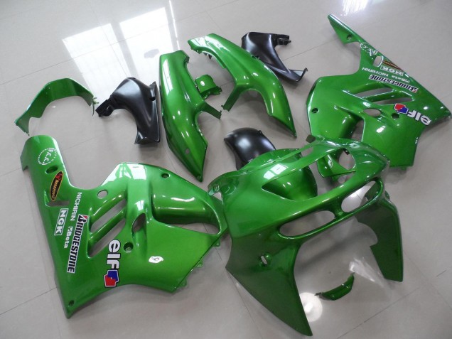 Custom 1994-1997 Green Kawasaki ZX9R Bike Fairing Kit