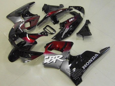 Aftermarket 1996-1997 Red Black Silver Honda CBR900RR 893 Bike Fairing Kit