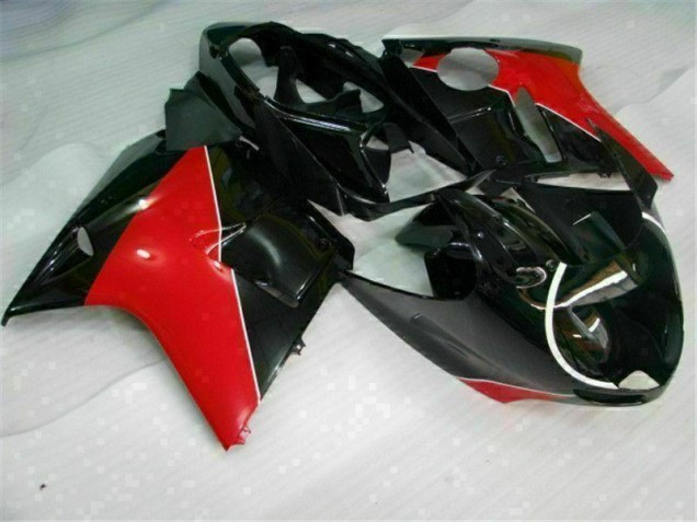 Custom 1996-2007 Red Black Honda CBR1100XX Motorcycle Fairings Kits