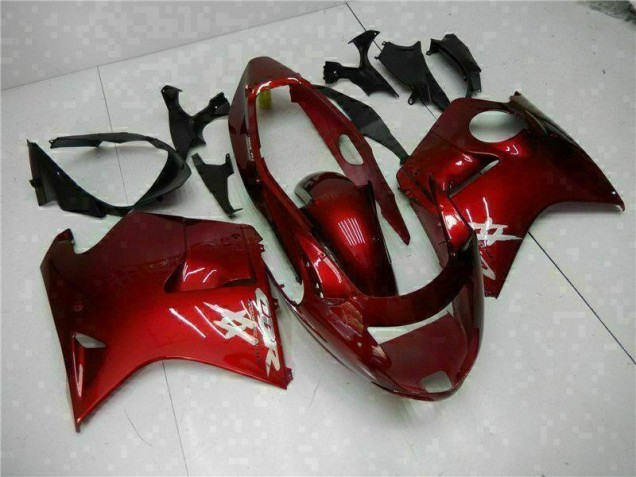 Custom 1996-2007 Red Honda CBR1100XX Motorcycle Fairings