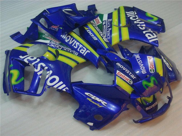 Aftermarket 1995-1998 Blue Movistar Castrol Honda CBR600 F3 Motor Bike Fairings