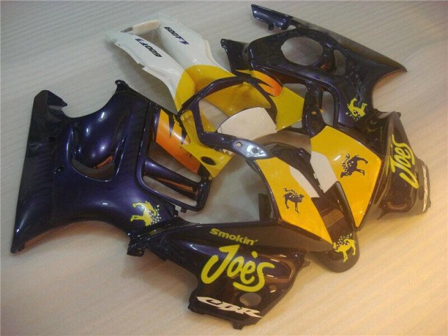 Custom 1995-1998 Blue Yellow Joes Honda CBR600 F3 Replacement Motorcycle Fairings