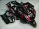 Aftermarket 1995-1998 Black Red Flame Honda CBR600 F3 Bike Fairing Kit