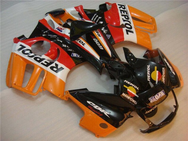 Custom 1995-1998 Black Orange Repsol Honda CBR600 F3 Motorcycle Fairings Kits