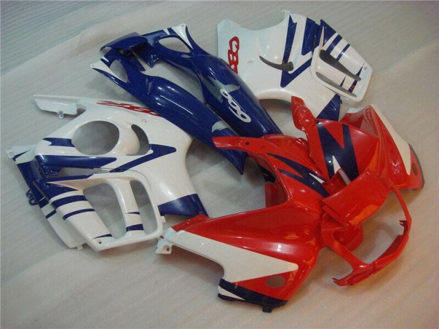 Custom 1995-1998 White Red Honda CBR600 F3 Motorcycle Replacement Fairings