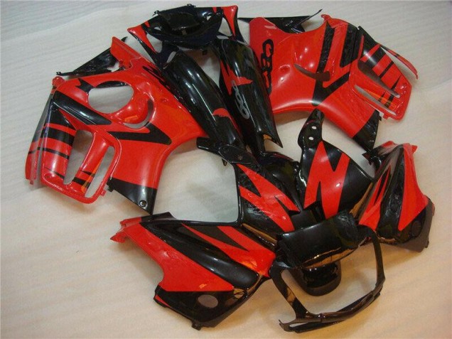 Custom 1995-1998 Red Honda CBR600 F3 Motorcycle Fairing Kits