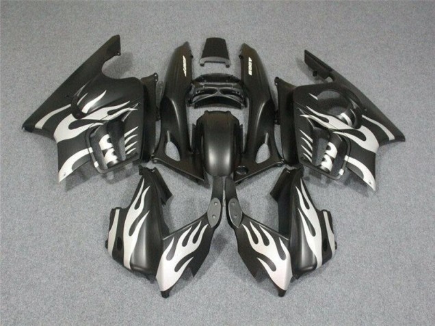 Custom 1995-1998 Black White Flame Honda CBR600 F3 Motorbike Fairing