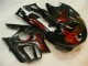 Aftermarket 1995-1998 Black Red Flame Honda CBR600 F3 Motorcycle Fairing