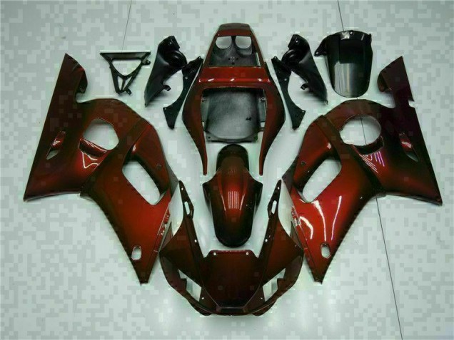 Custom 1998-2002 Brown Yamaha YZF R6 Motorcycle Bodywork