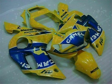 Custom 1998-2002 Yellow Yamaha YZF R6 Bike Fairing