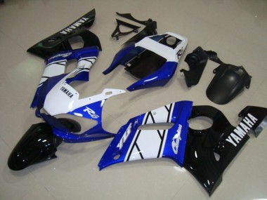 Aftermarket 1998-2002 Blue Black Yamaha YZF R6 Motorbike Fairing & Bodywork