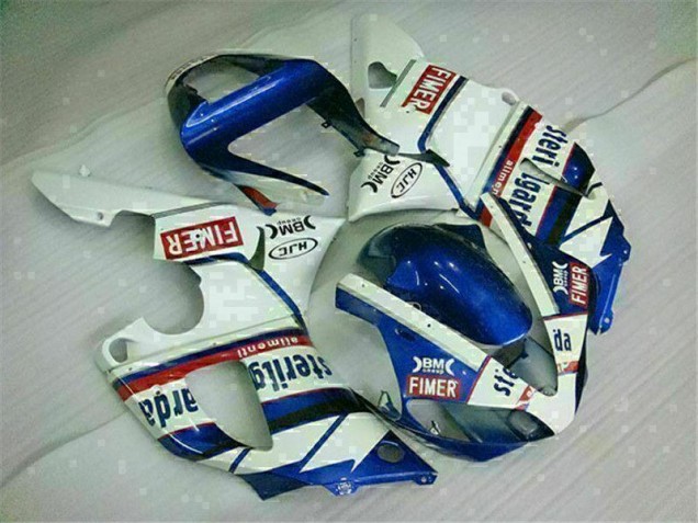 Custom 2000-2001 Blue White Yamaha YZF R1 Replacement Fairings