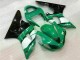 Custom 2000-2001 Green Yamaha YZF R1 Motorcylce Fairings