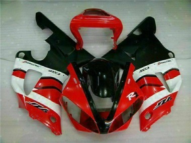 Custom 2000-2001 Red Yamaha YZF R1 Motorcycle Fairings