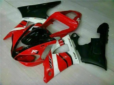 Custom 2000-2001 Red Yamaha YZF R1 Motorcycle Replacement Fairings