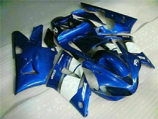 Custom 2000-2001 Blue Yamaha YZF R1 Motor Fairings