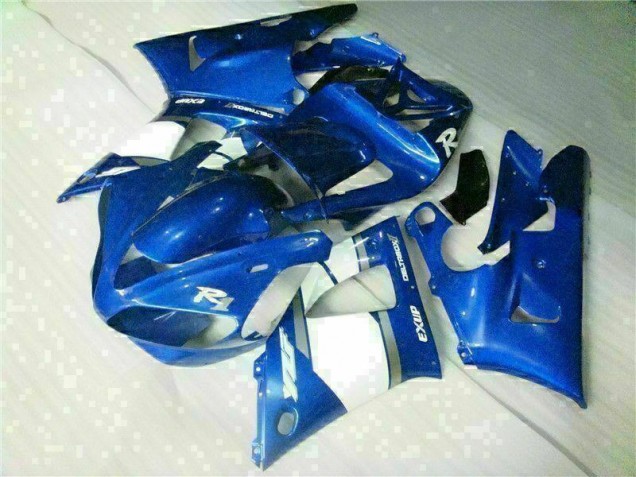 Custom 2000-2001 Blue Yamaha YZF R1 Motor Fairings