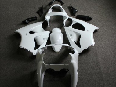 Custom 2000-2002 Unpainted Kawasaki ZX6R Replacement Motorcycle Fairings