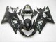 Custom 2000-2002 Glossy Black Suzuki GSXR 1000 Motorbike Fairing