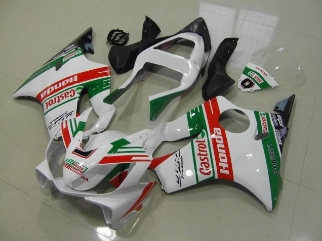 Aftermarket 2001-2003 Castrol Honda CBR600 F4i Motorcylce Fairings