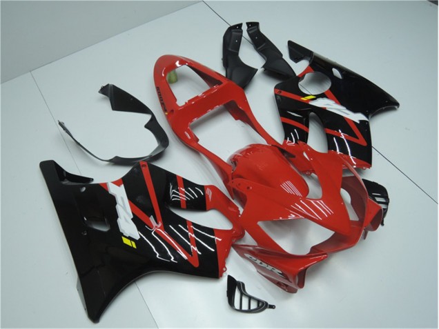 Aftermarket 2001-2003 Red Black Honda CBR600 F4i Motorcycle Fairing Kit