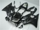 Custom 2001-2003 Glossy Matte Black Honda CBR600 F4i Bike Fairings