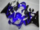 Custom 2001-2003 Blue Black Honda CBR600 F4i Replacement Fairings