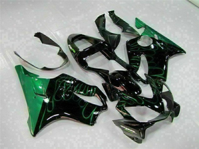 Custom 2001-2003 Green Honda CBR600 F4i Motorbike Fairing