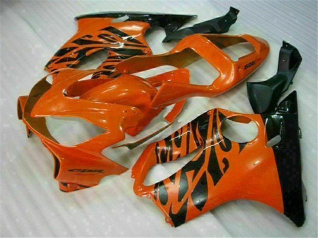 Aftermarket 2001-2003 Orange Honda CBR600 F4i Motor Fairings