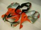 Custom 2001-2003 Red Silver Honda CBR600 F4i Motorcycle Fairing Kits