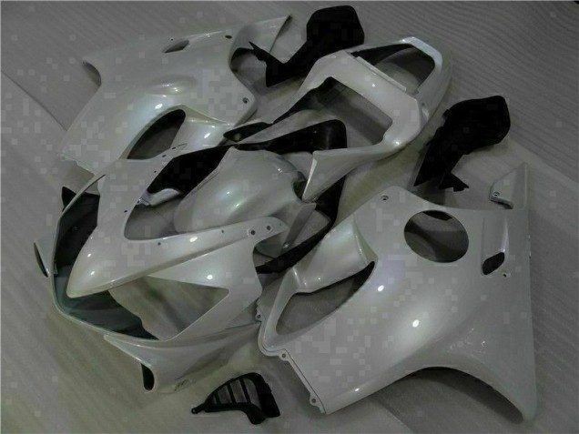 Aftermarket 2001-2003 White Honda CBR600 F4i Motorbike Fairing