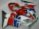 Custom 2001-2003 Red White Blue Honda CBR600 F4i Replacement Motorcycle Fairings