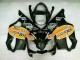 Custom 2001-2003 Orange Black Honda CBR600 F4i Motorcycle Bodywork