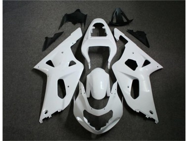 Aftermarket 2001-2003 White Suzuki GSXR 600/750 Motorcycle Fairing