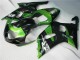 Custom 2001-2003 Green Black Suzuki GSXR 600/750 Motorbike Fairing