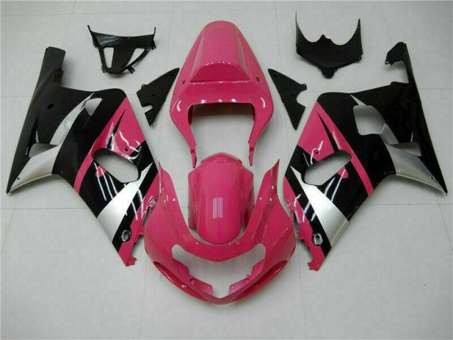 Aftermarket 2001-2003 Pink Suzuki GSXR 600/750 Motor Bike Fairings