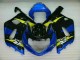 Aftermarket 2001-2003 Blue Suzuki GSXR 600/750 Motorcylce Fairings