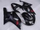 Aftermarket 2001-2003 Black Suzuki GSXR 600/750 Motorcycle Fairings