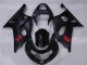 Custom 2001-2003 Black Suzuki GSXR 600/750 Motorcycle Fairings