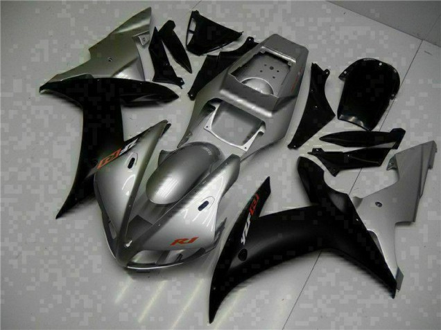 Custom 2002-2003 Black Yamaha YZF R1 Motor Bike Fairings