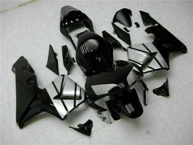 Aftermarket 2003-2004 Glossy Black Honda CBR600RR Motorbike Fairing Kits