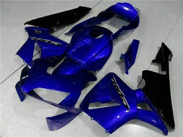 Custom 2003-2004 Blue Honda CBR600RR Motorcycle Fairings