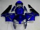 Custom 2003-2004 Blue Honda CBR600RR Motorcycle Fairings