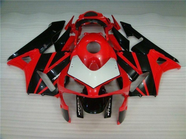 Custom 2003-2004 Red Honda CBR600RR Motorbike Fairing