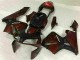 Custom 2003-2004 Black Red Honda CBR600RR Replacement Motorcycle Fairings