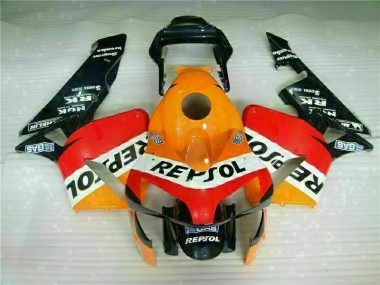 Custom 2003-2004 Repsol Honda CBR600RR Motorcycle Fairings Kits