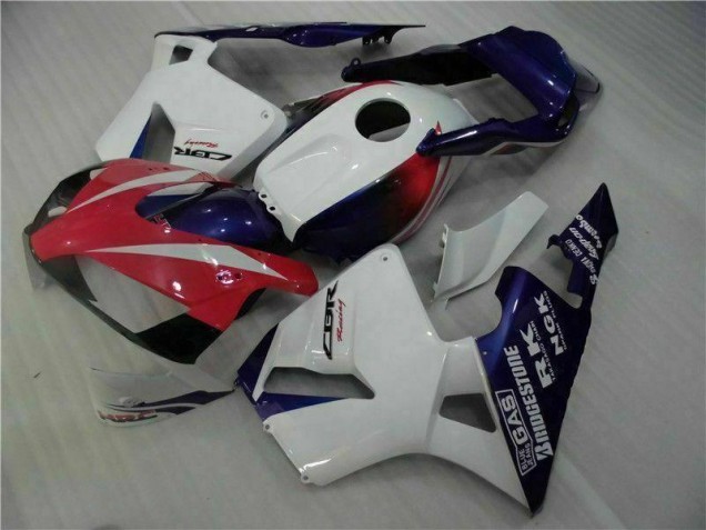 Aftermarket 2003-2004 White Honda CBR600RR Motorcycle Fairing