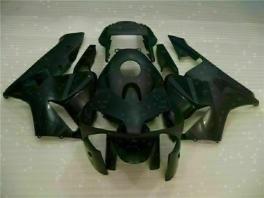 Custom 2003-2004 Matte Black Honda CBR600RR Motorcycle Fairings Kits